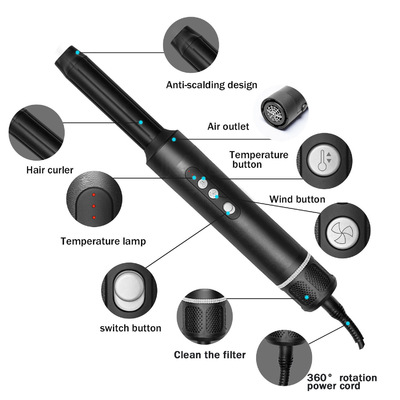 7 In 1 Hair Dryer Volumizer Brushless High Speed ​​Fast Wind Hair Quick Dryer Sets