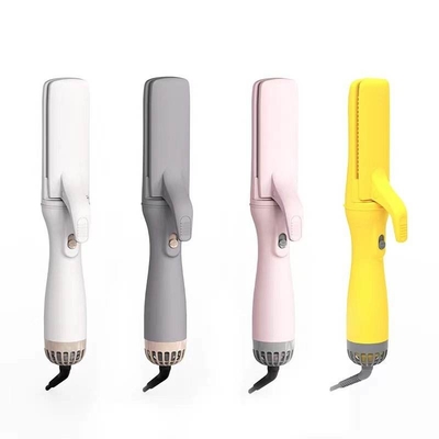 Straighening Dryer Brush Styling Pelurus Rambut Dan Dukungan Blow Dryer Set Untuk Rambut Alami Tren Alat Rambut