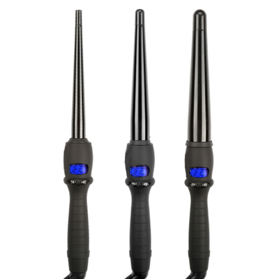 19mm 25mm 32mm Keramik Rambut Curling Wand Pengeriting Rambut Listrik Dengan Layar LCD